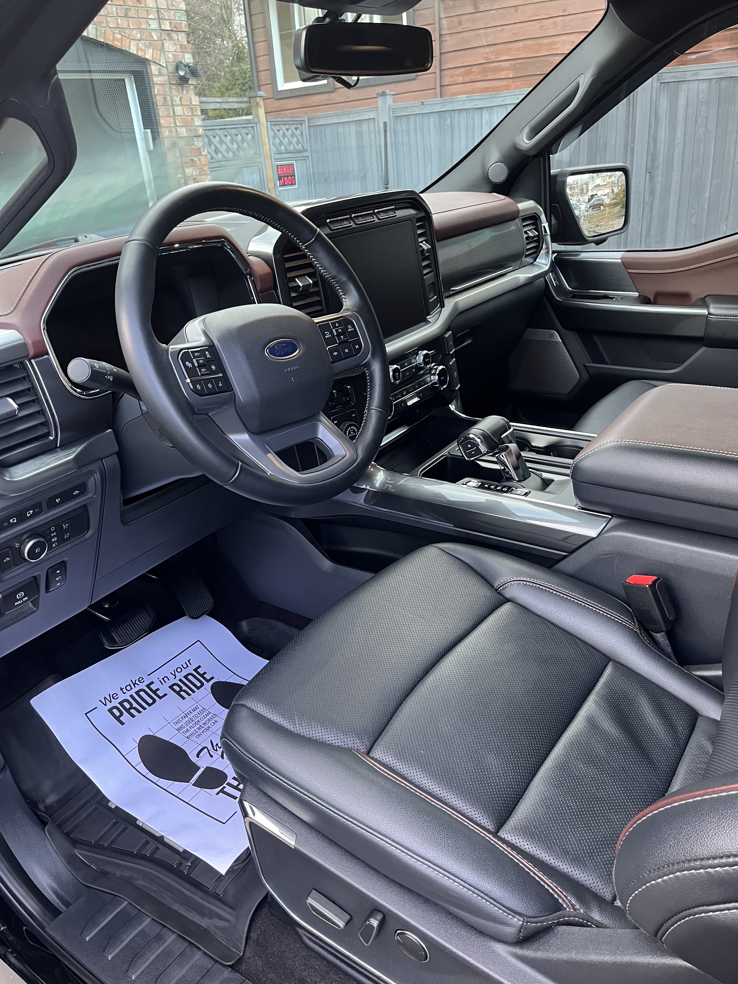 F150 Interior detail