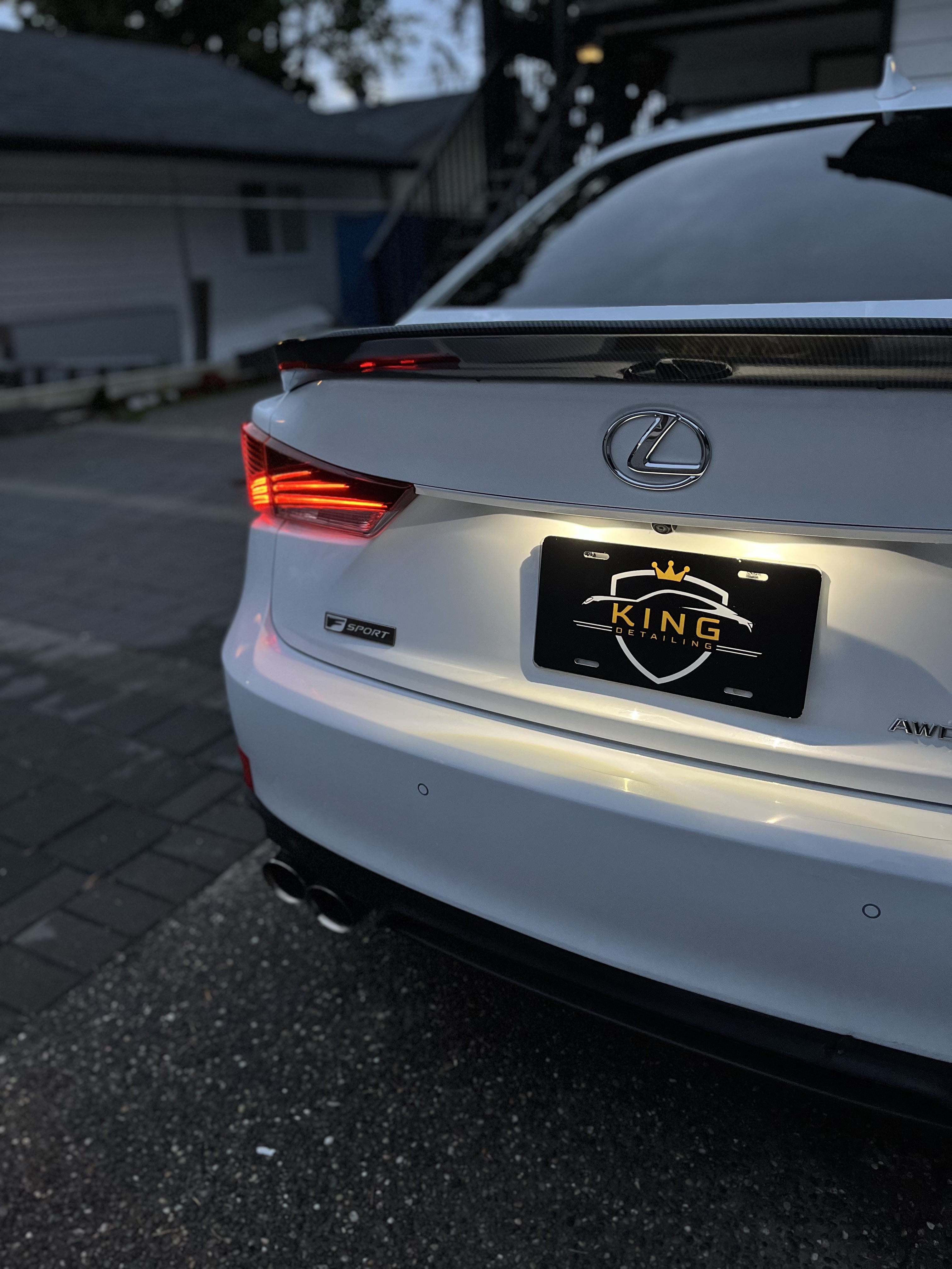 Lexus IS350 Exterior Wash