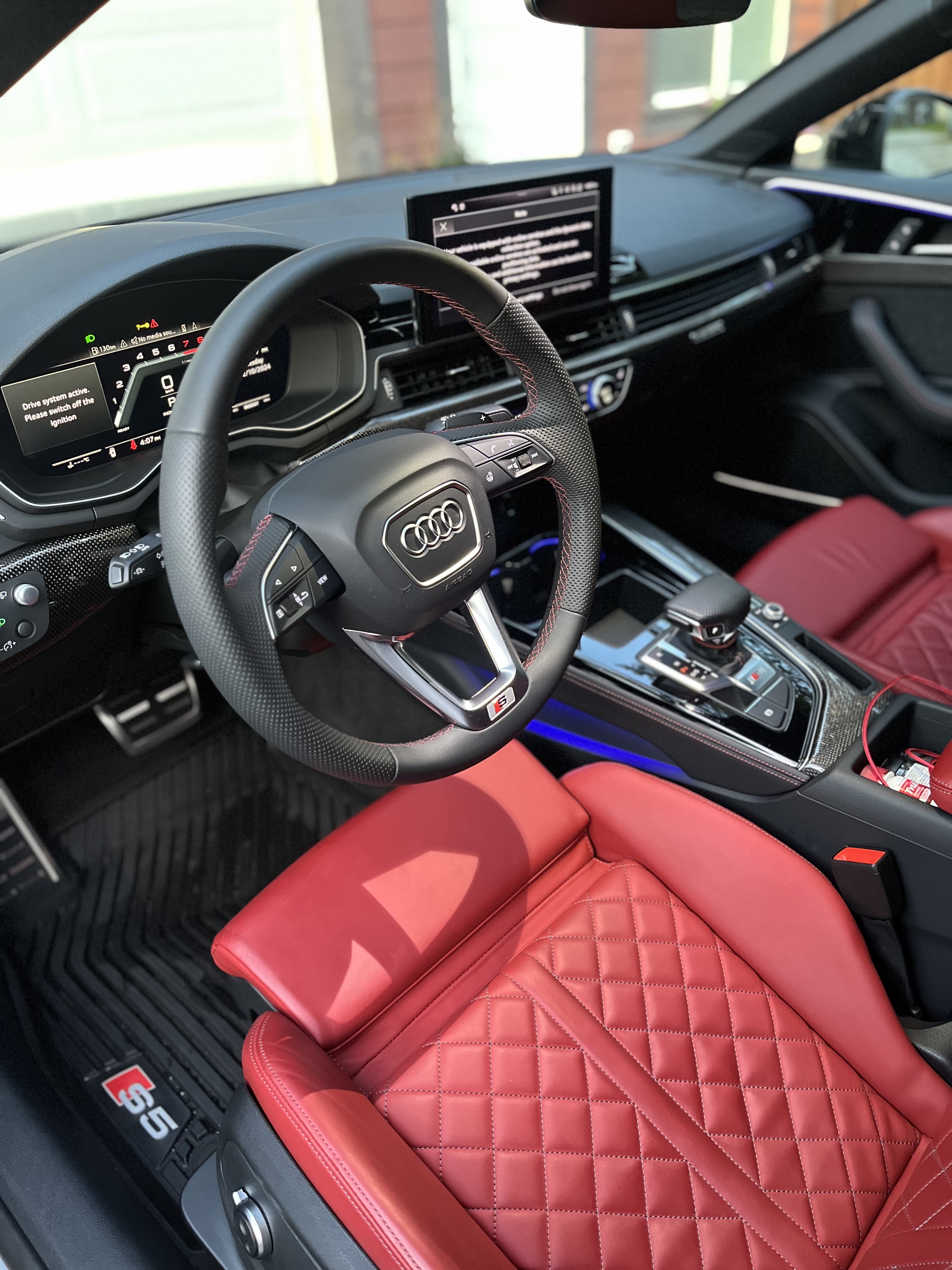 AUDI S5 Interior detail