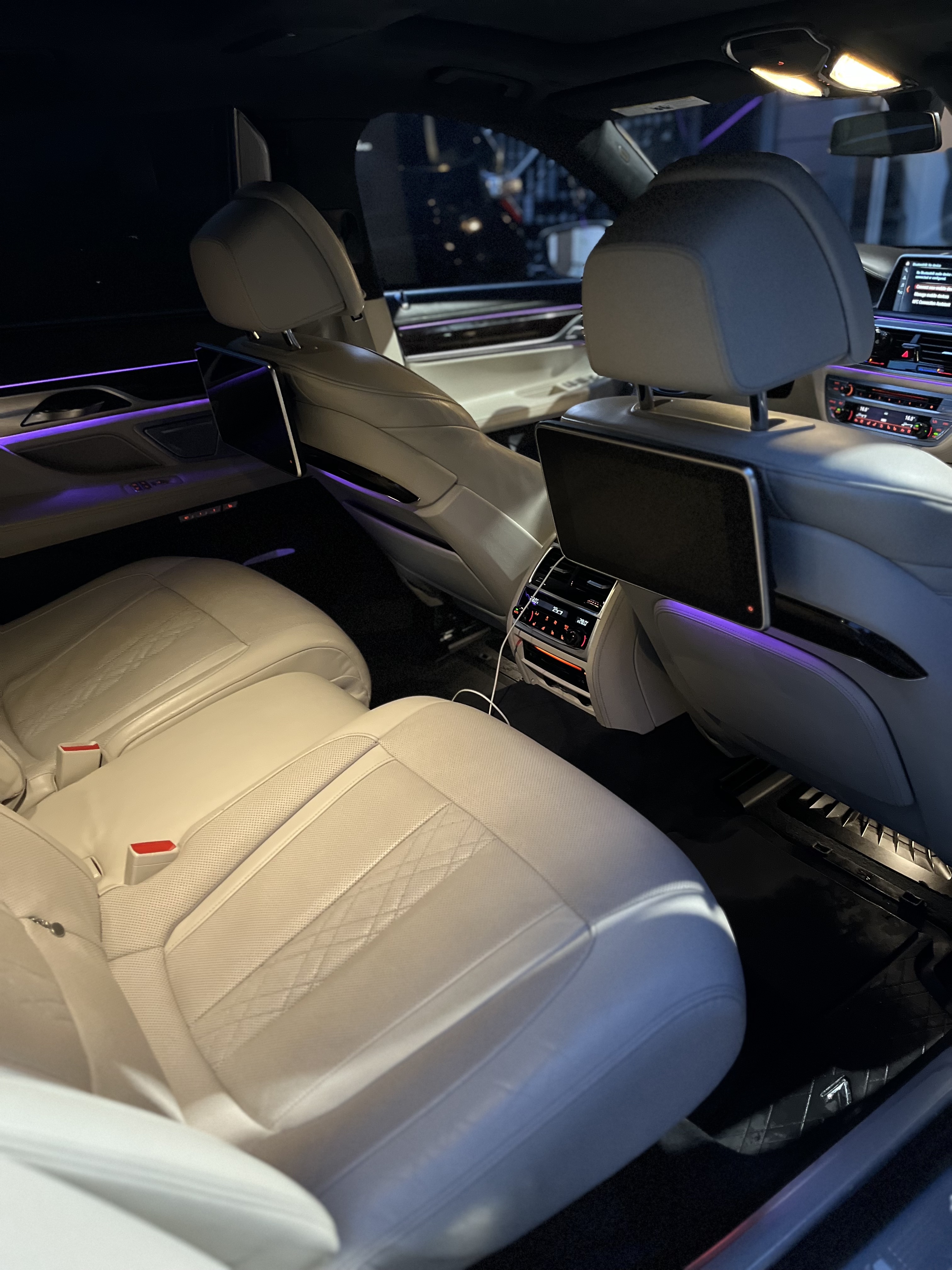 BMW 7 Series Interior detail
